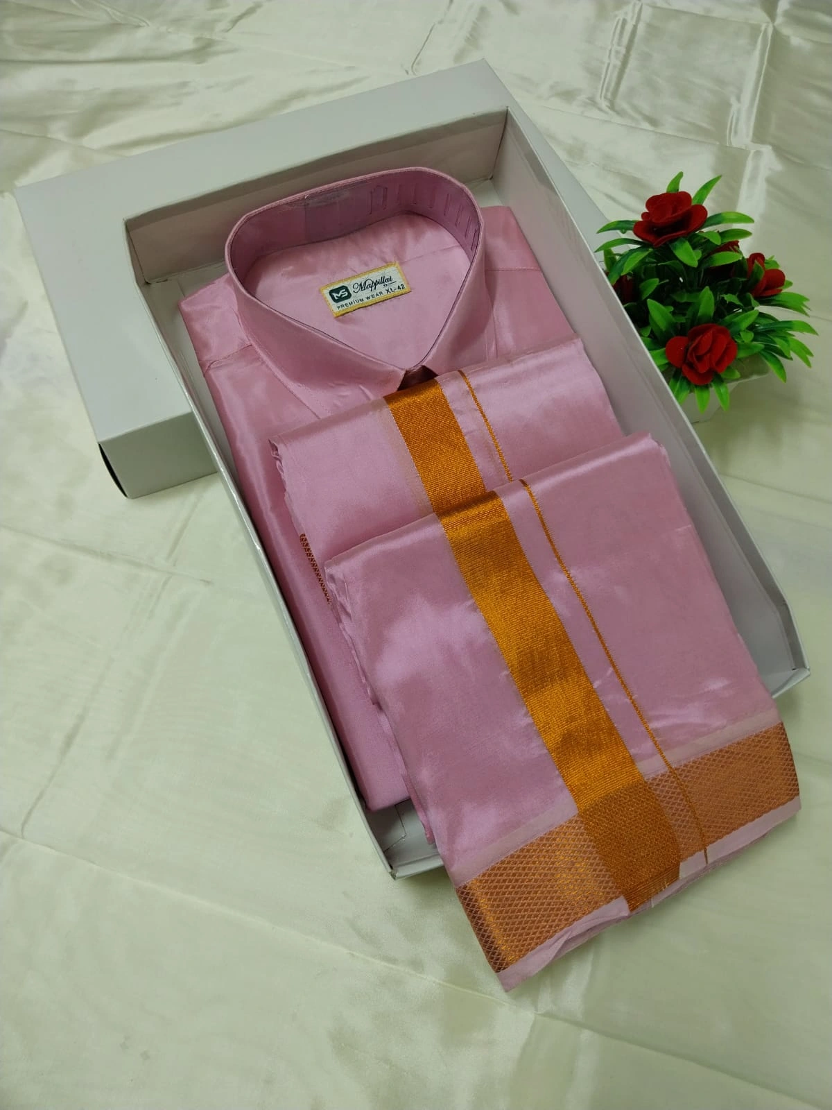 Premium Silk (Shirt - Dhoti )